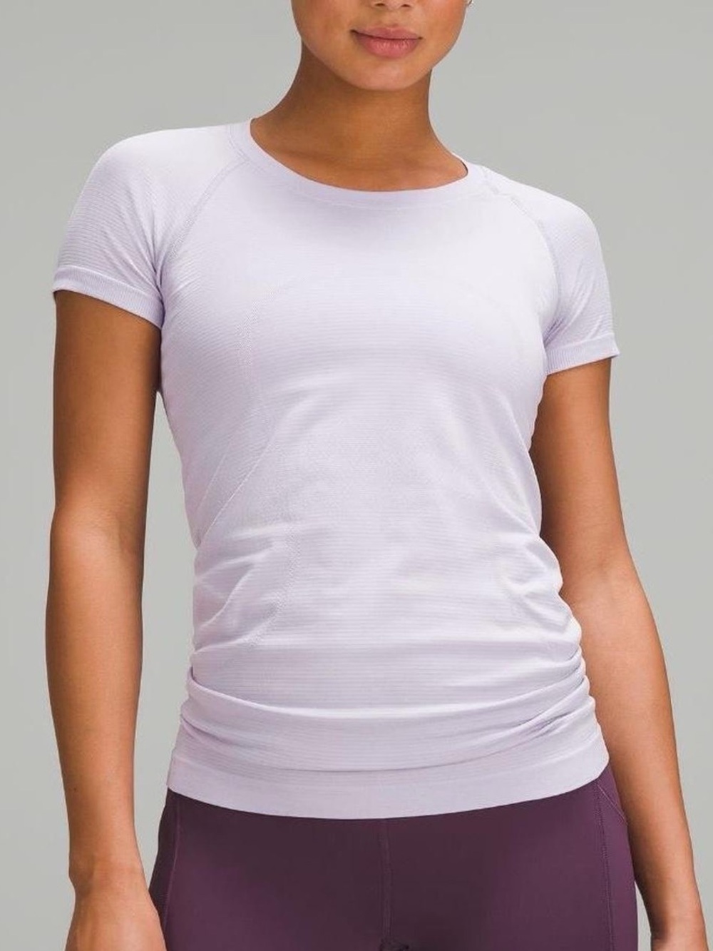 Lululemon Swiftly Tech 2.0 Hip Length Lilac Ether